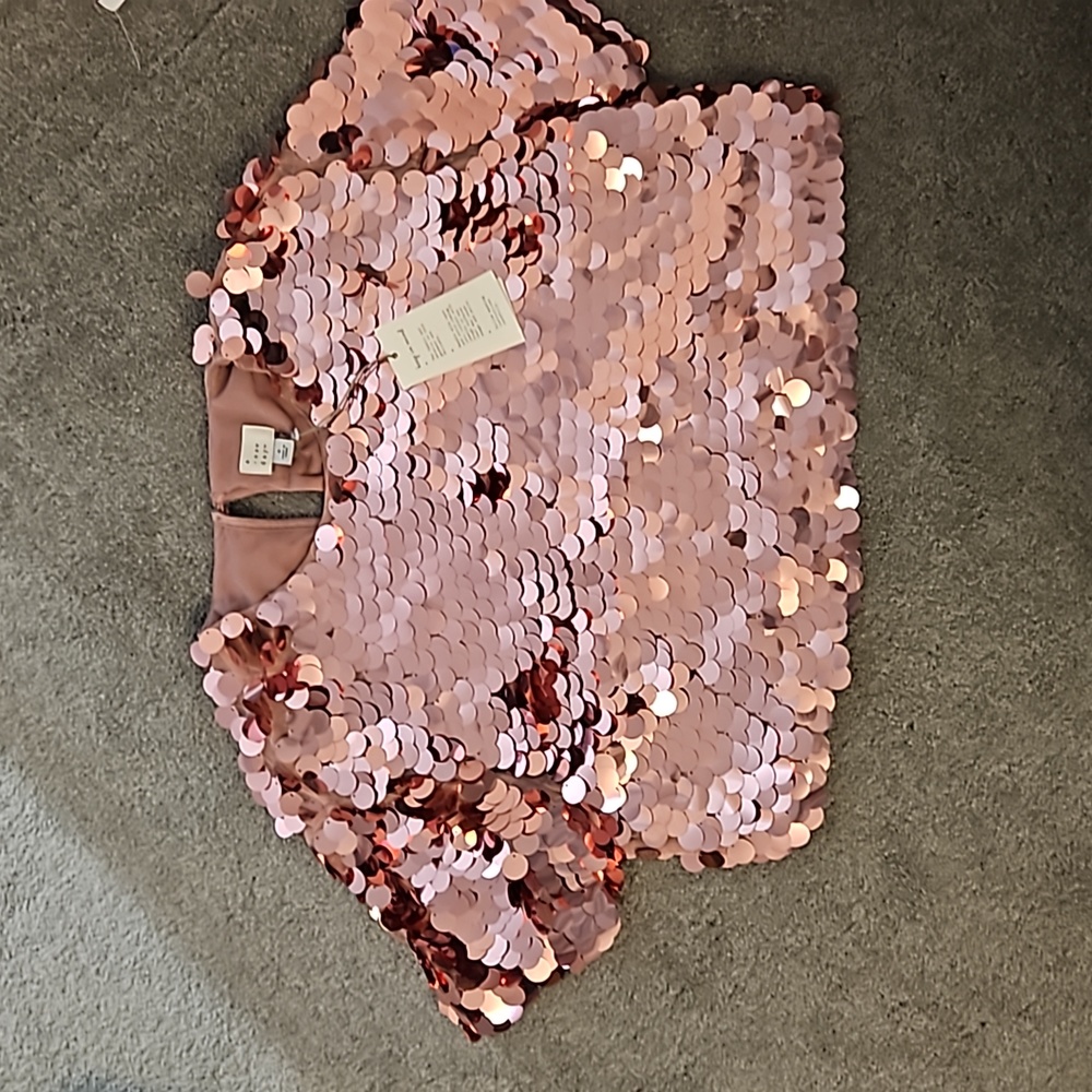 Sequin top